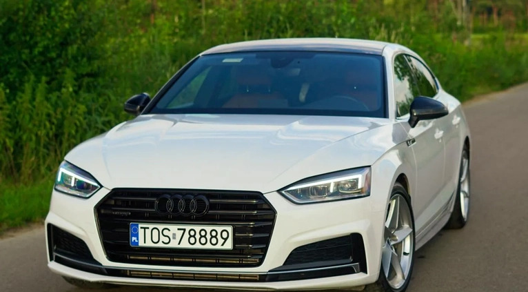 Audi A5 cena 130900 przebieg: 48000, rok produkcji 2019 z Małomice małe 254